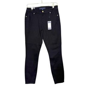 Tommy Hilfiger Madison Skinny Ankle Stretch Pants Women 6 Black NWT‎ Casual